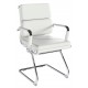 Avanti Medium Back Leather Cantilever Chair